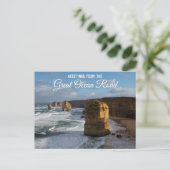 Carte Postale Les Douze Apôtres Grande Route Océan Australie (Debout devant)