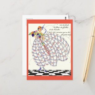 Carte Postale Les douze mois de l'année : Messidor