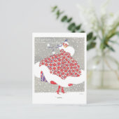 Carte Postale Les douze mois de l'année : Nivose (Debout devant)