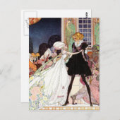 Carte Postale Les douze princesses dansantes de Kay Nielsen (Devant / Derrière)