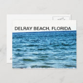 CARTE POSTALE LES EAUX BLEUES (Devant / Derrière)