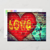 Carte Postale Les Écrits Sur Le Mur (Devant / Derrière)