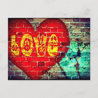 Carte Postale Les Écrits Sur Le Mur