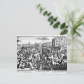 Carte Postale Les embouteillages à Paris (Debout devant)