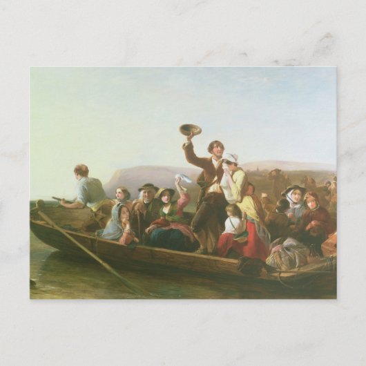 Carte Postale Les émigrants (Devant)