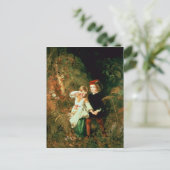 Carte Postale Les enfants dans le bois (Debout devant)