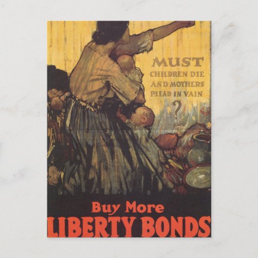 Carte Postale Les enfants doivent mourir (Devant)