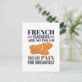 Carte Postale Les Enseignants Français Sont Si Difficiles Qu'Ils (Debout devant)