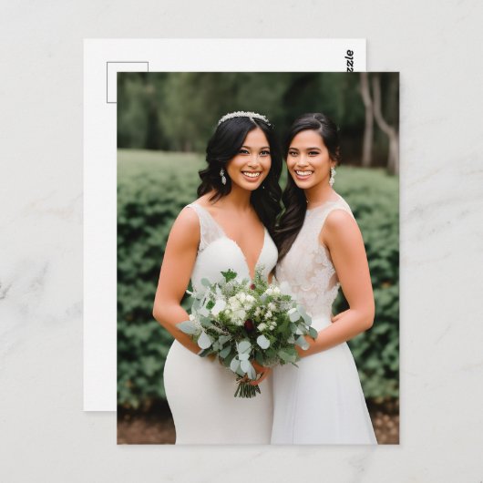 Carte Postale Les épouses (Devant / Derrière)