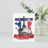 Carte Postale Les escargots (Debout devant)