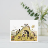 CARTE POSTALE LES ÉTAPES DE LA LIBÉRATIE (Debout devant)