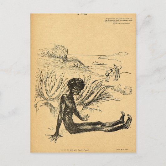 Carte Postale Les Etats-Unis emmènent Cuba d'Espagne (Devant)