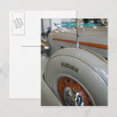 Carte Postale Les Etats-Unis, Indiana, auburn : Auburn, corde, (Devant / Derrière)