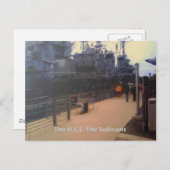 Carte Postale Les États-Unis Les Sullivans (DD-537) (Devant / Derrière)