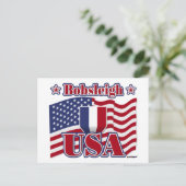 Carte Postale Les États-Unis obsédés (Debout devant)