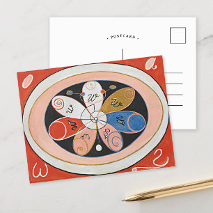 Carte Postale Les Étoiles À Sept Points   Hilma af Klint