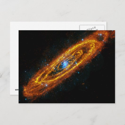 Carte postale Les étoiles d'Andromeda (Devant / Derrière)