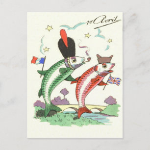 Carte Postale Les étoiles de poissons de l'armée britannique fra