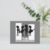 Carte Postale Les extraterrestres, Alien (Debout devant)