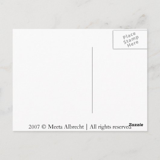 Carte Postale Les Falaises (Dos)