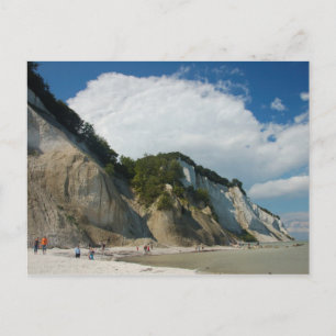 Carte Postale Les Falaises De Mon Seeland, Danemark