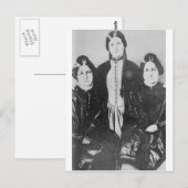 Carte Postale Les fameuses soeurs Fox (Devant / Derrière)