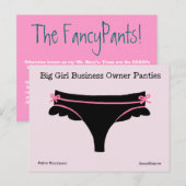 Carte Postale Les Fancypants BGBOP. (Devant / Derrière)