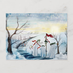 Carte Postale Les fantômes de la Wassailing