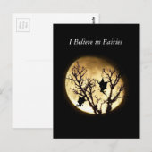 Carte Postale Les fées au clair de lune (Devant / Derrière)