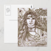 Carte Postale Les fées sont réelles (Devant / Derrière)