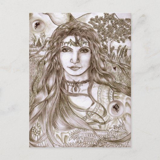 Carte Postale Les fées sont réelles (Devant)