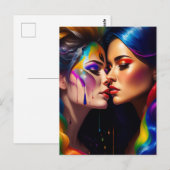 Carte Postale Les femmes amoureuses (Devant / Derrière)