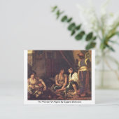 Carte Postale Les Femmes D'Alger Par Eugene Delacroix (Debout devant)