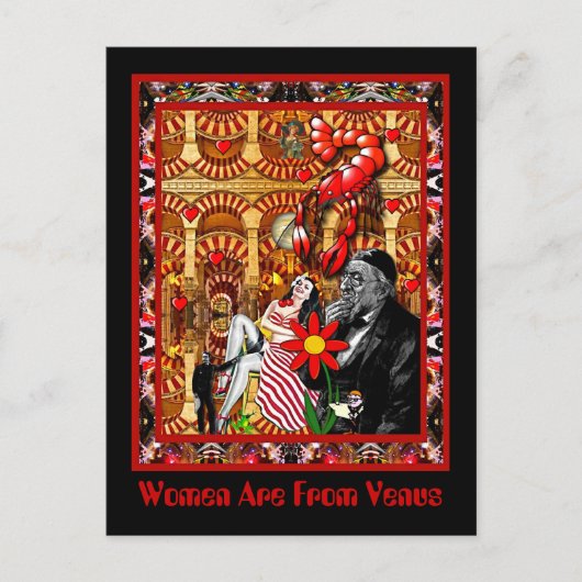 Carte Postale Les Femmes De Vénus (Devant)