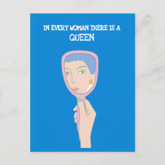 Carte Postale Les femmes sont une créature merveilleuse