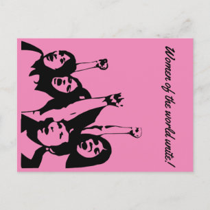 Carte Postale Les femmes s'unissent