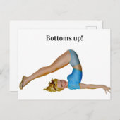 Carte Postale Les fesses ! (Devant / Derrière)