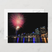 Carte Postale Les feux d'artifice de Sydney (Devant / Derrière)