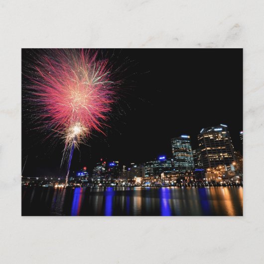 Carte Postale Les feux d'artifice de Sydney (Devant)