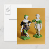 Carte Postale Les figurines de Rockingham de Commedia (Devant / Derrière)