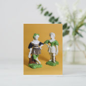 Carte Postale Les figurines de Rockingham de Commedia (Debout devant)