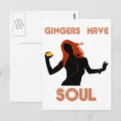 Carte Postale Les filles à l'âme (Devant / Derrière)