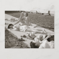 Les filles bronzage, 1943