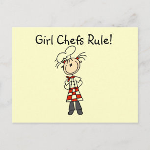 Carte Postale Les filles chefs règnent