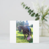 Carte Postale Les filles de pony (Debout devant)