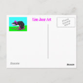 Carte Postale 'Les Filles' Et Lisa (Dos)