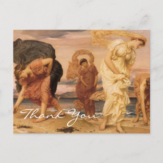 Carte Postale Les filles grecques de Leighton (Devant)