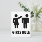 Carte Postale Les filles règnent (Debout devant)