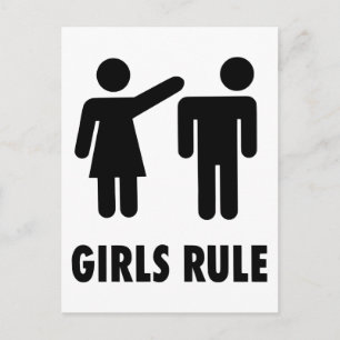 Carte Postale Les filles règnent