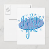 Carte Postale les filles-voleuses (Devant / Derrière)